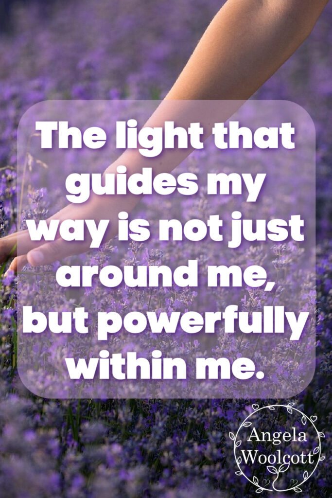 flowers field woman pinterest Woman's hand brushing over e field of purple flowers with positive quote.